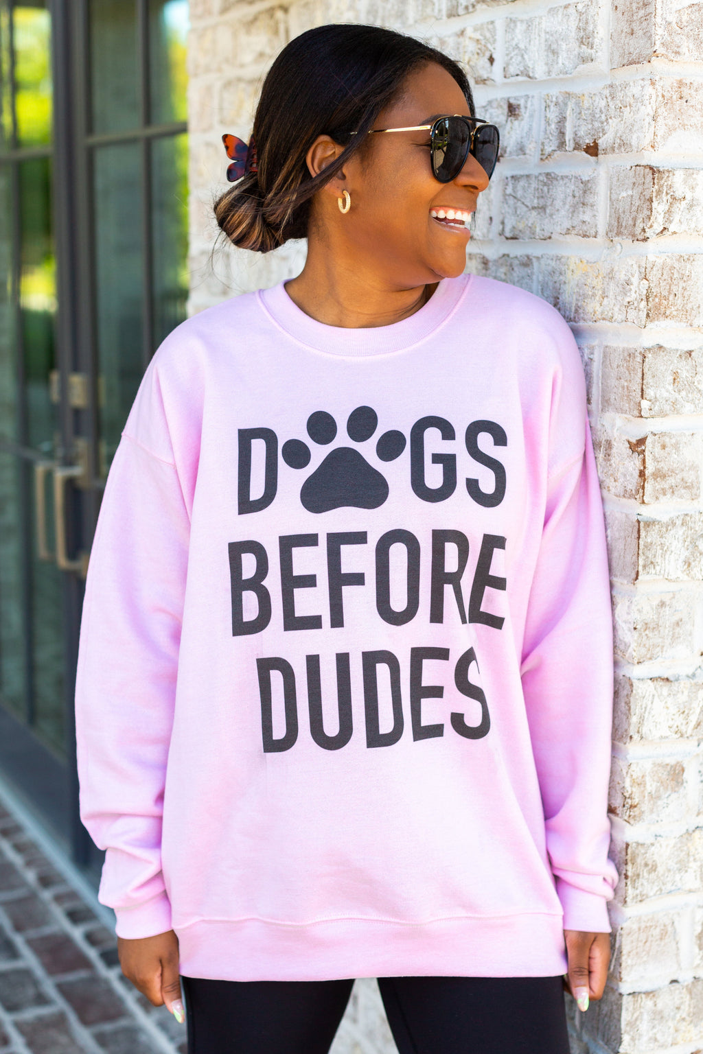 'Dogs Before Dudes' Sweatshirt
