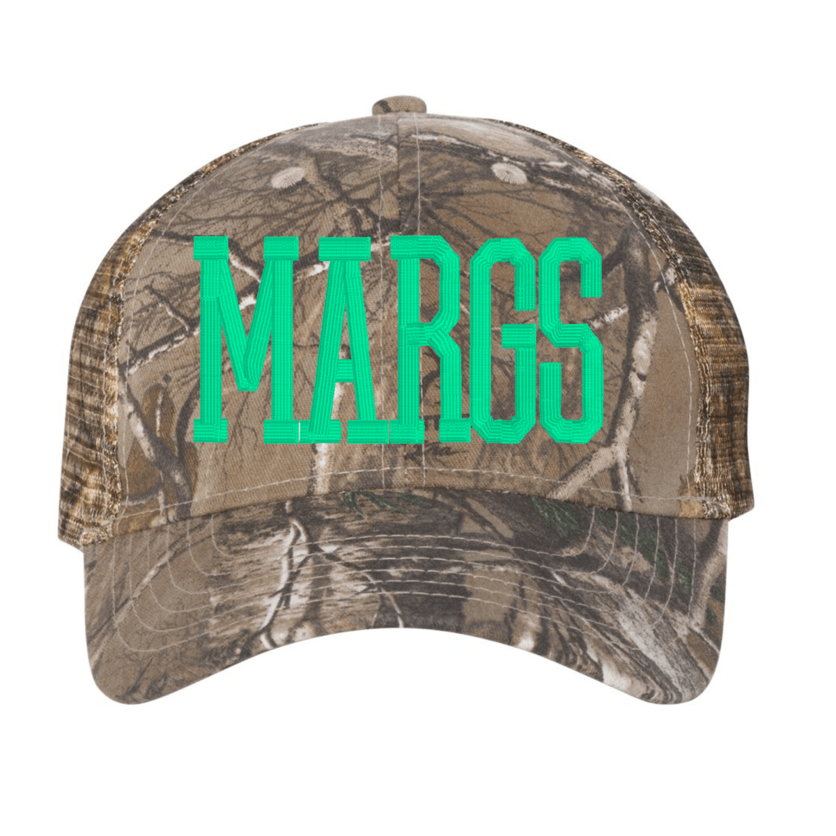 Camo 3D Embroidery Trucker Hat