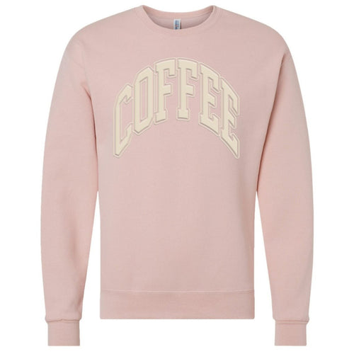 'Coffee' PUFF Crewneck Sweatshirt
