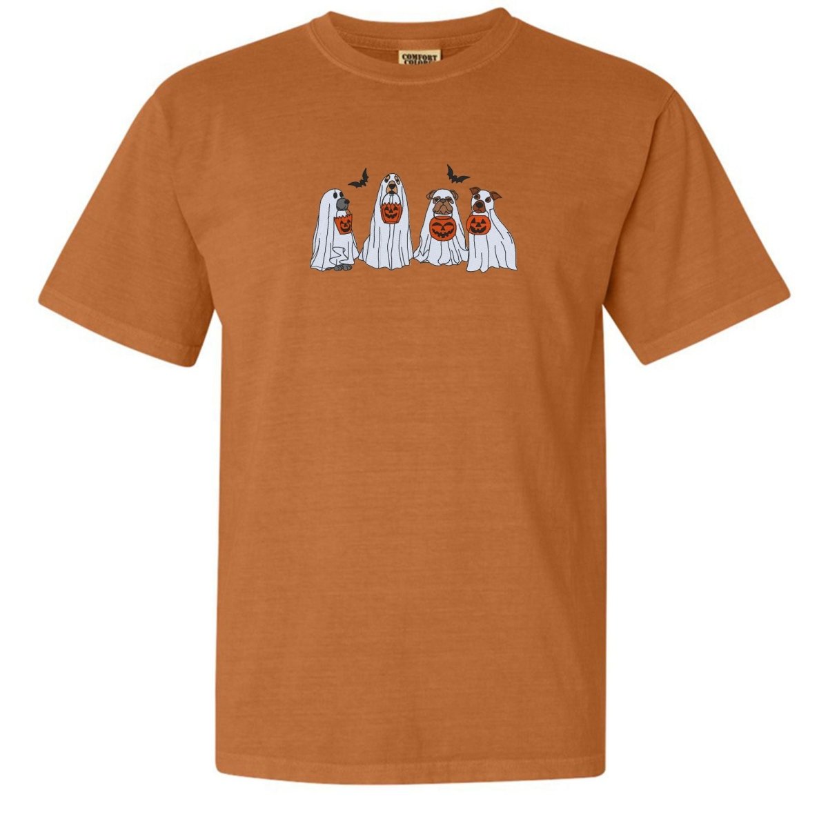 'Ghost Dogs' Embroidered T-Shirt