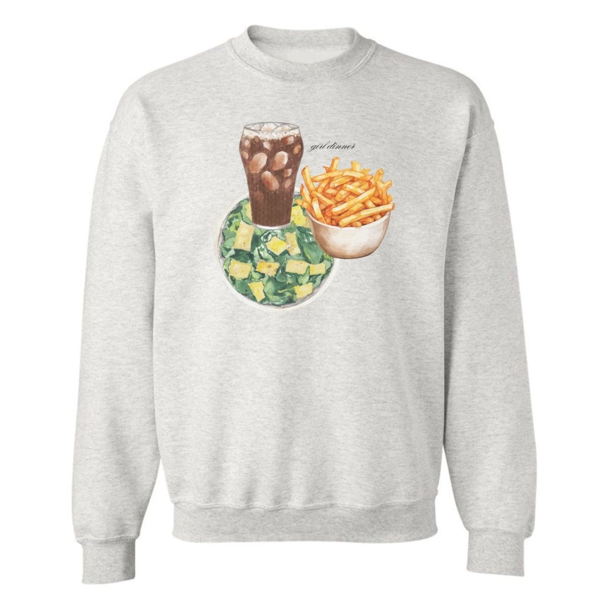 Make It Yours™ ‘Girl Dinner’ Crewneck Sweatshirt