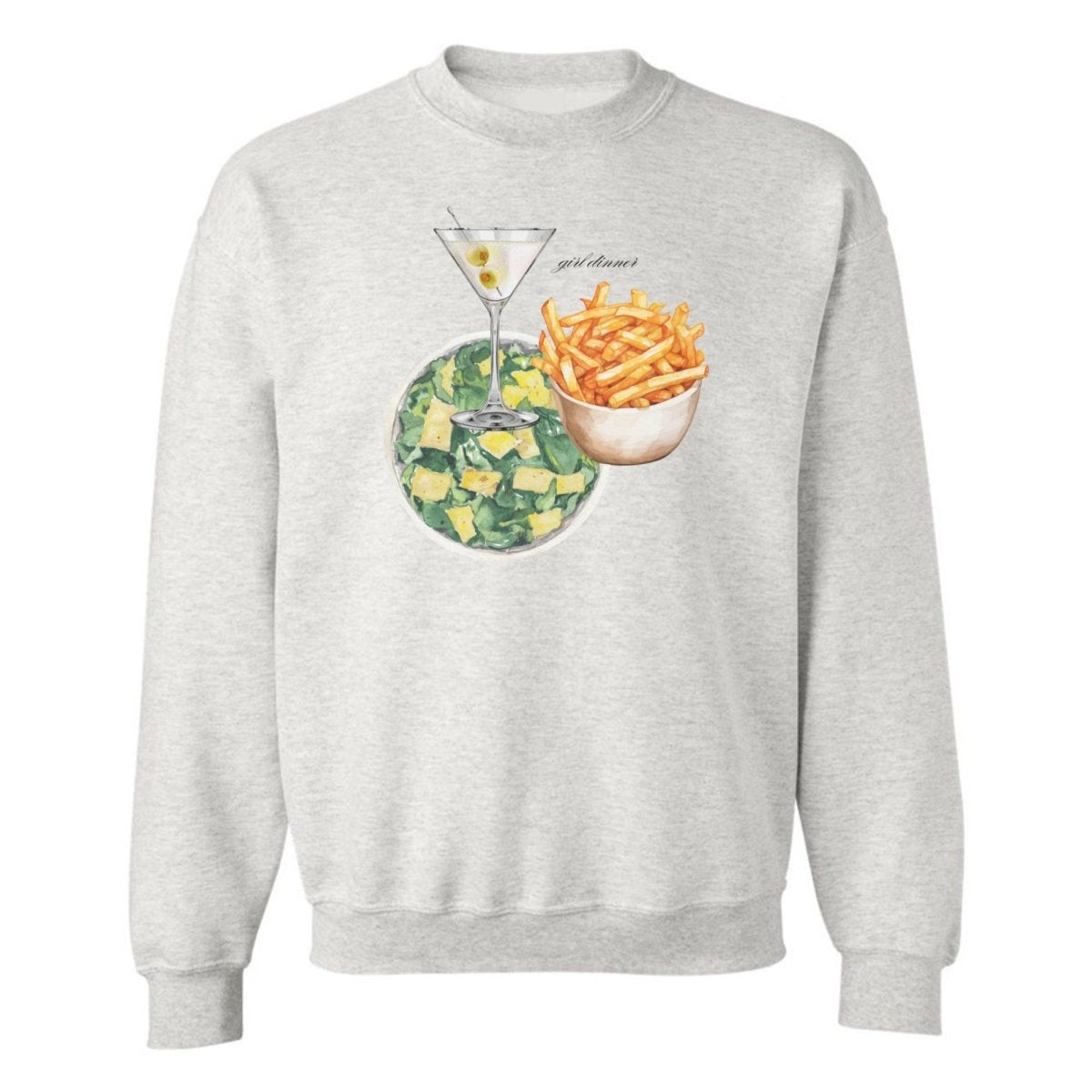Make It Yours™ ‘Girl Dinner’ Crewneck Sweatshirt