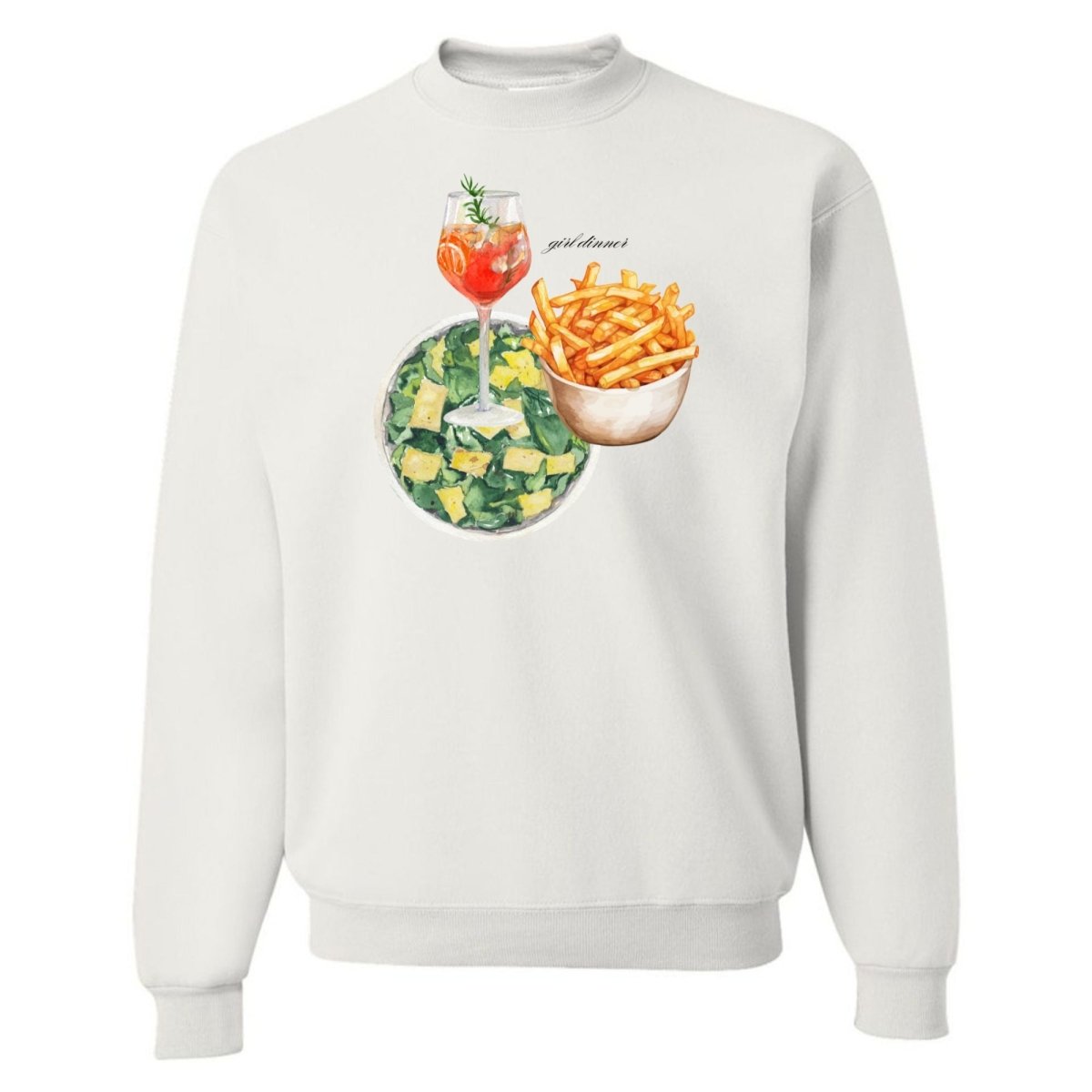 Make It Yours™ ‘Girl Dinner’ Crewneck Sweatshirt