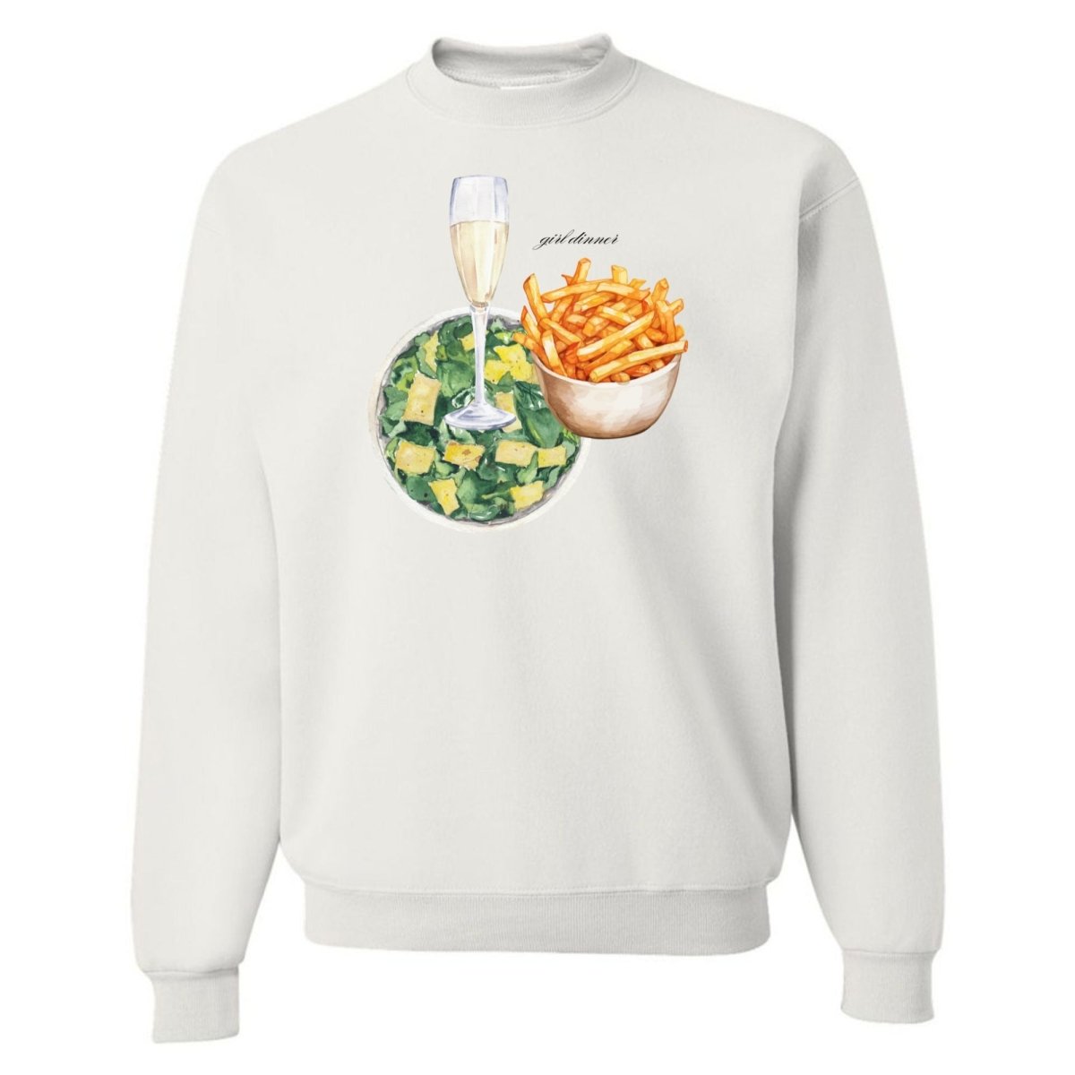 Make It Yours™ ‘Girl Dinner’ Crewneck Sweatshirt