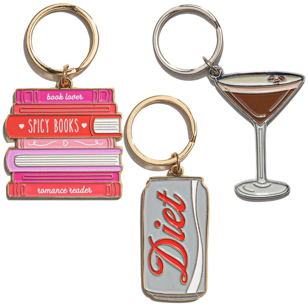 'Diet Coke' Keychain Bag Charm