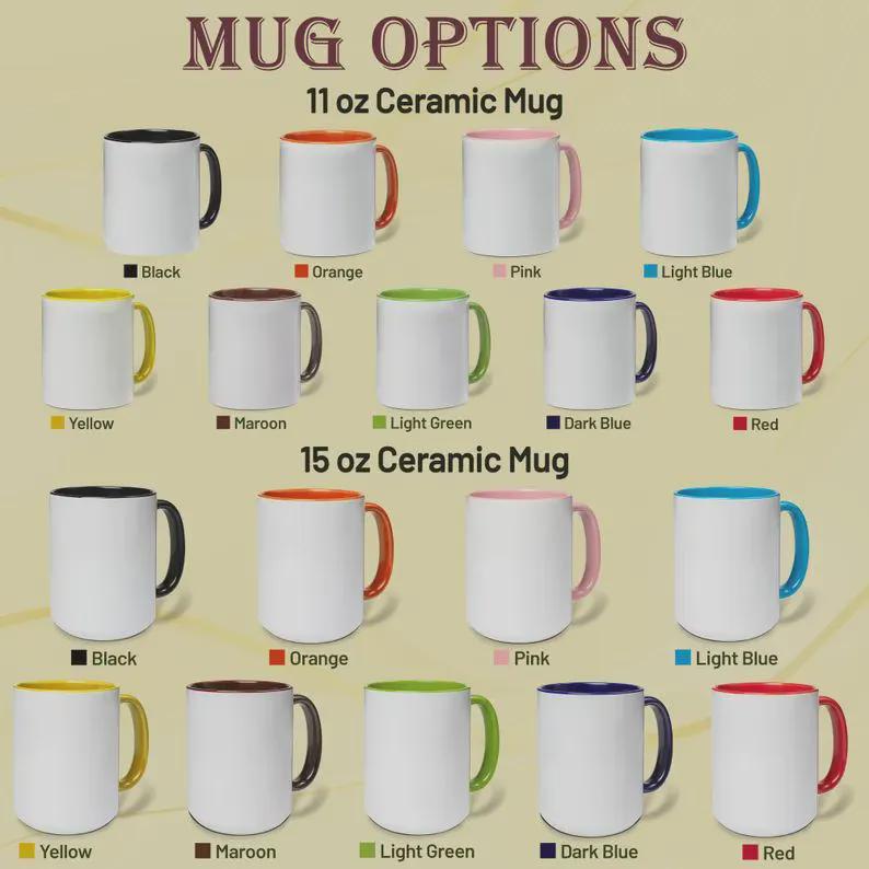 All I Need Coffee Books Him Mug – Romantic Book Lover Gift – Girlfriend Coffee Cup – 11oz 15oz Ringer Mug |Mug 144