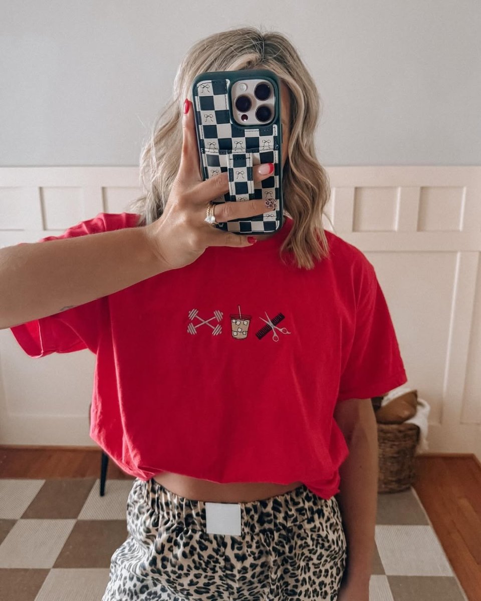 Make It Yours™ 'Favorite Things Icons' Embroidered T-Shirt