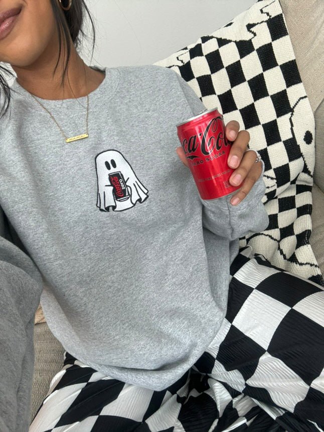 Make It Yours™ 'Ghost Drinks' Crewneck Sweatshirt