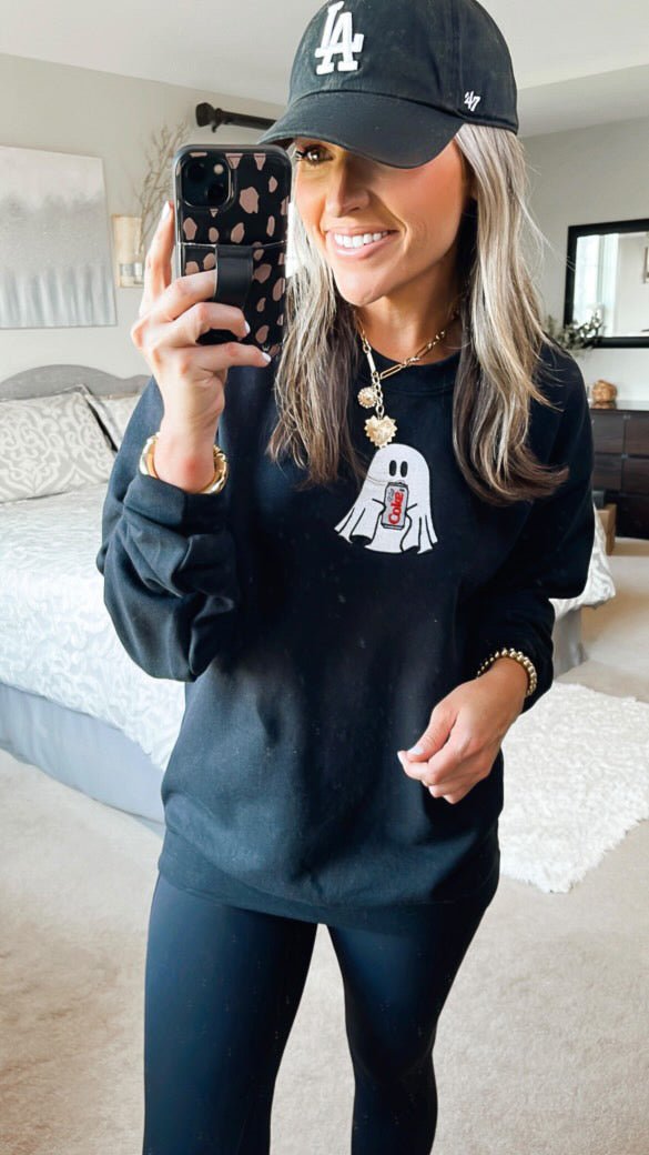 Make It Yours™ 'Ghost Drinks' Crewneck Sweatshirt