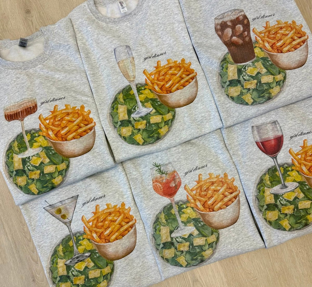 Make It Yours™ ‘Girl Dinner’ Crewneck Sweatshirt