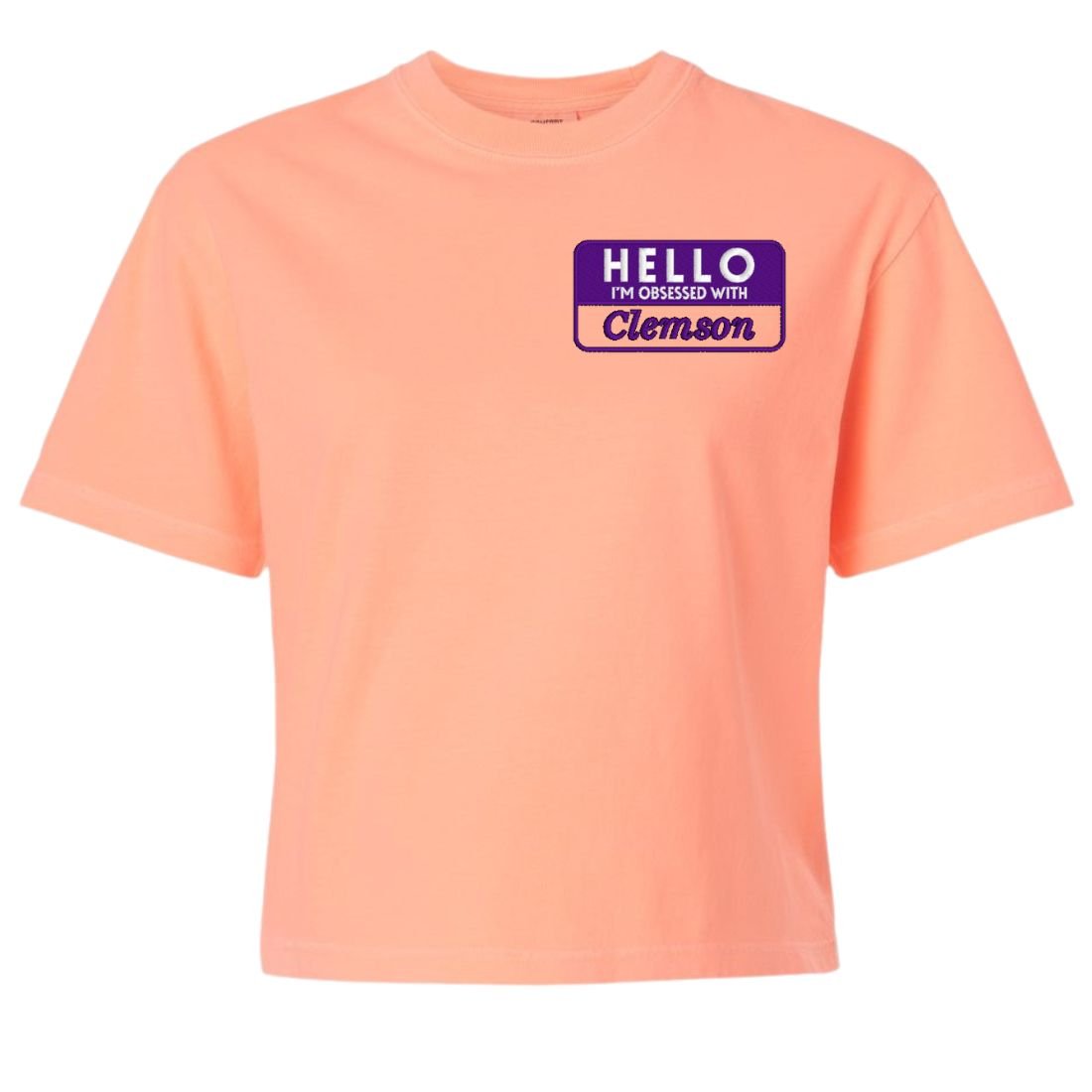 Make It Yours™ 'Hello, I'm Obsessed With...' Boxy T-Shirt