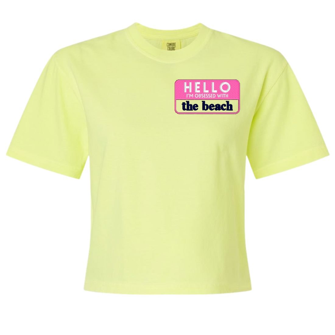 Make It Yours™ 'Hello, I'm Obsessed With...' Boxy T-Shirt