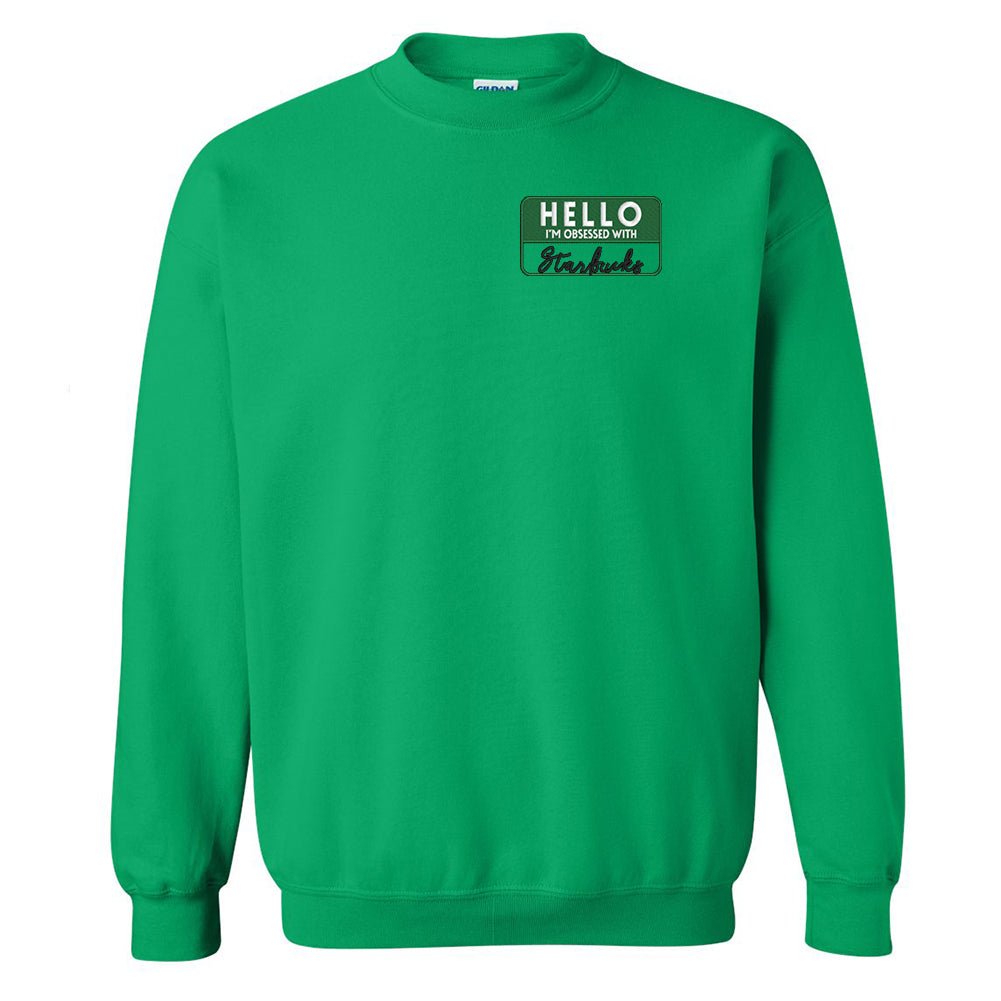 Make It Yours™ 'Hello, I'm Obsessed With...' Crewneck Sweatshirt