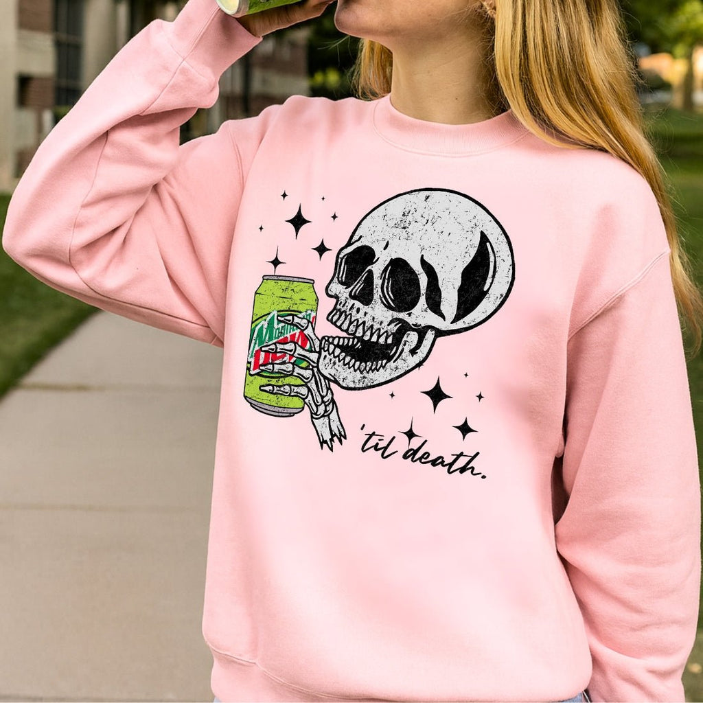 Make It Yours™ 'My Drink Til Death' Sweatshirt