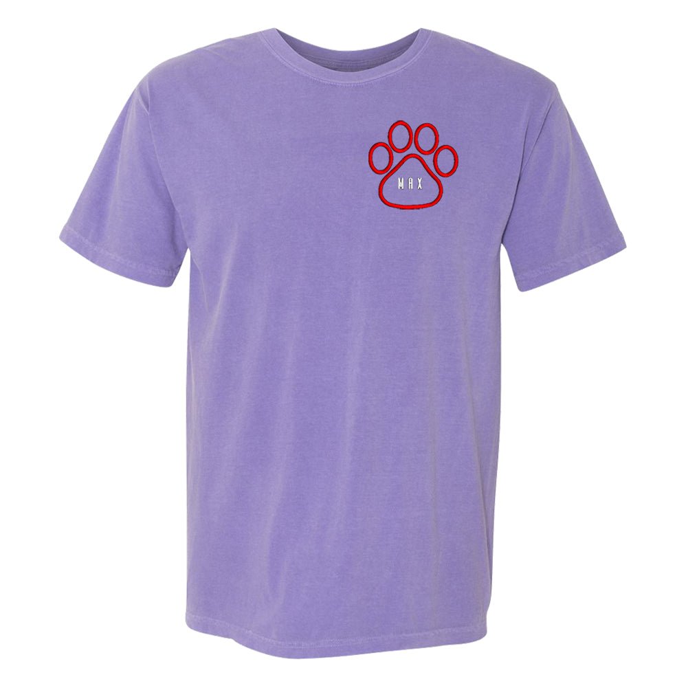 Make It Yours™ Paw Print Comfort Colors T-Shirt