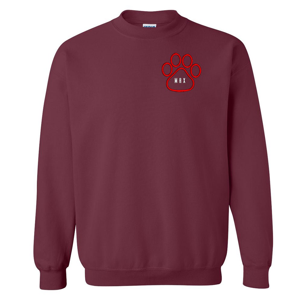 Make It Yours™ Paw Print Crewneck Sweatshirt
