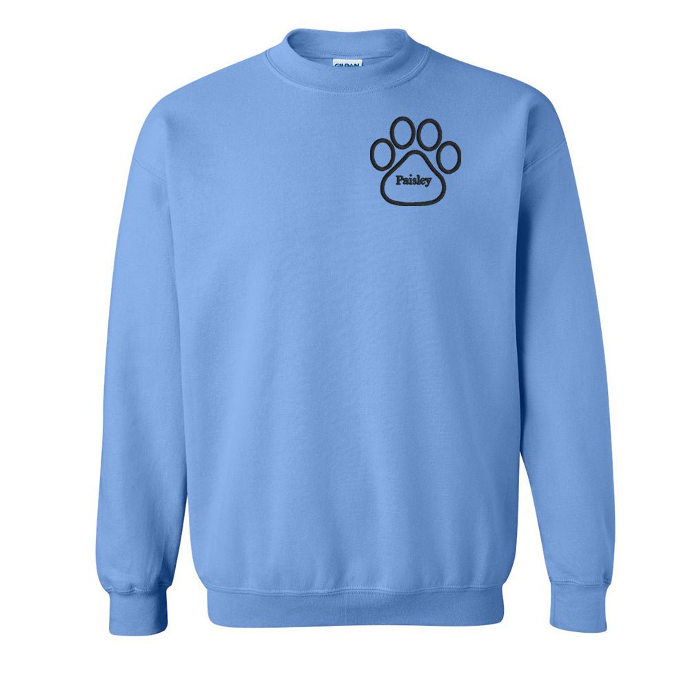 Make It Yours™ Paw Print Crewneck Sweatshirt