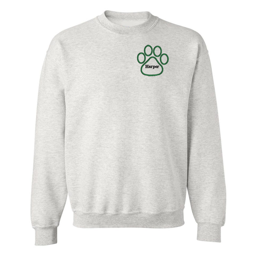 Make It Yours™ Paw Print Crewneck Sweatshirt