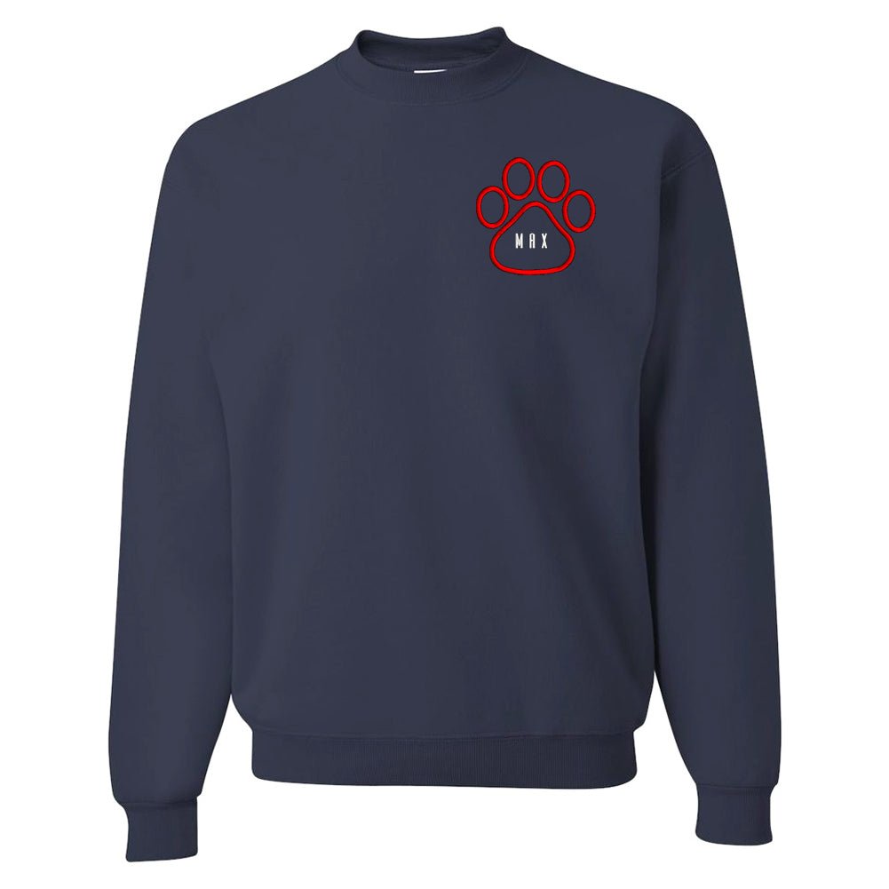 Make It Yours™ Paw Print Crewneck Sweatshirt