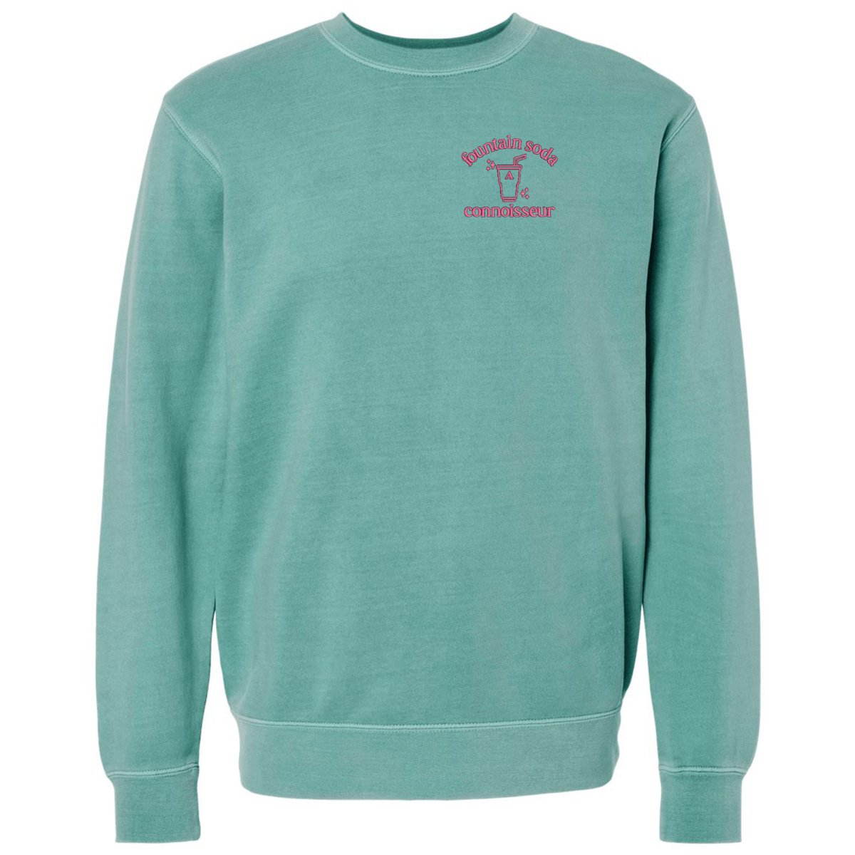 Monogrammed 'Fountain Soda Connoisseur' Cozy Crew
