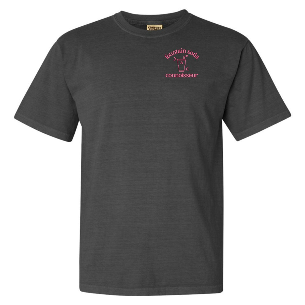 Monogrammed 'Fountain Soda Connoisseur' T-Shirt