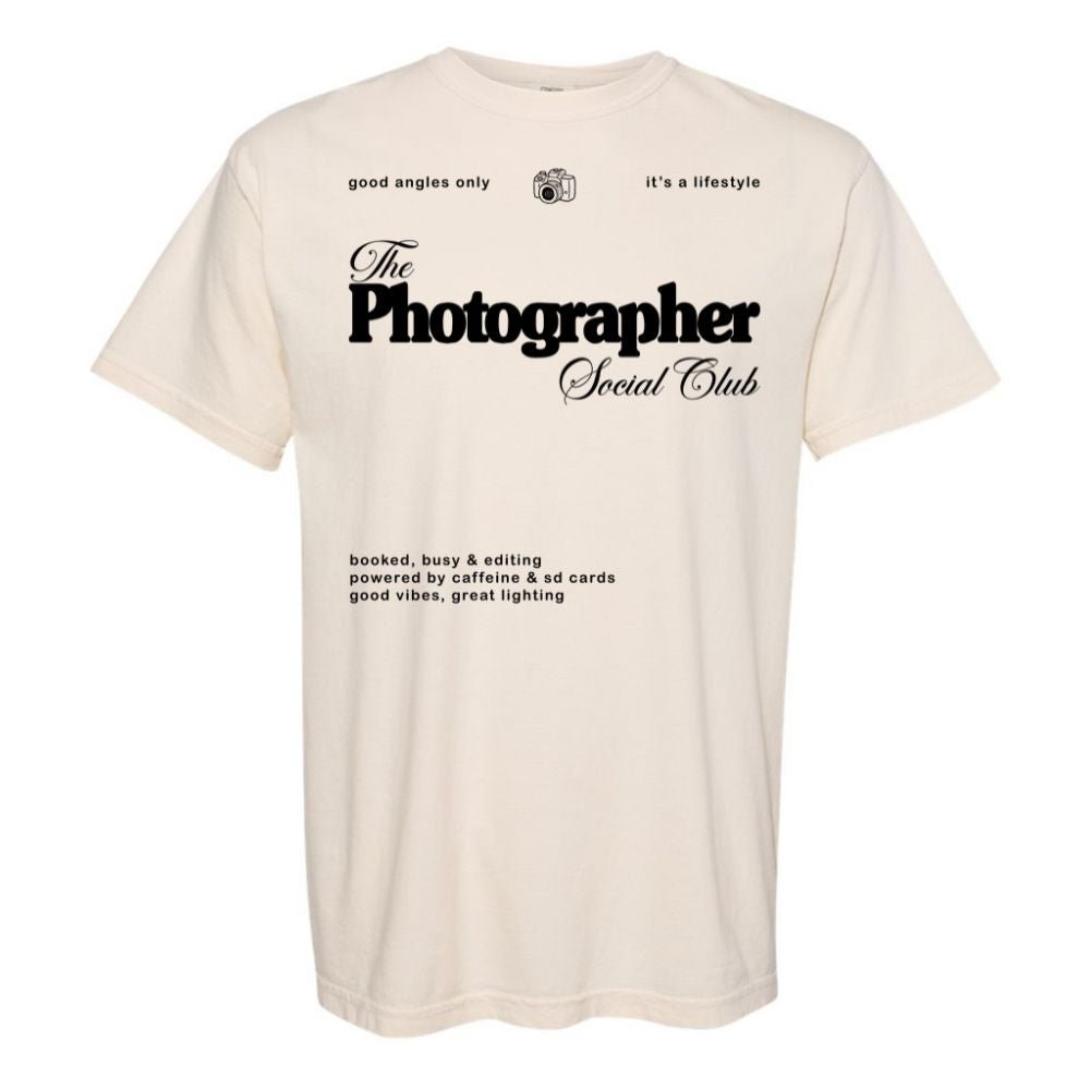 'Photographer Social Club' T-Shirt