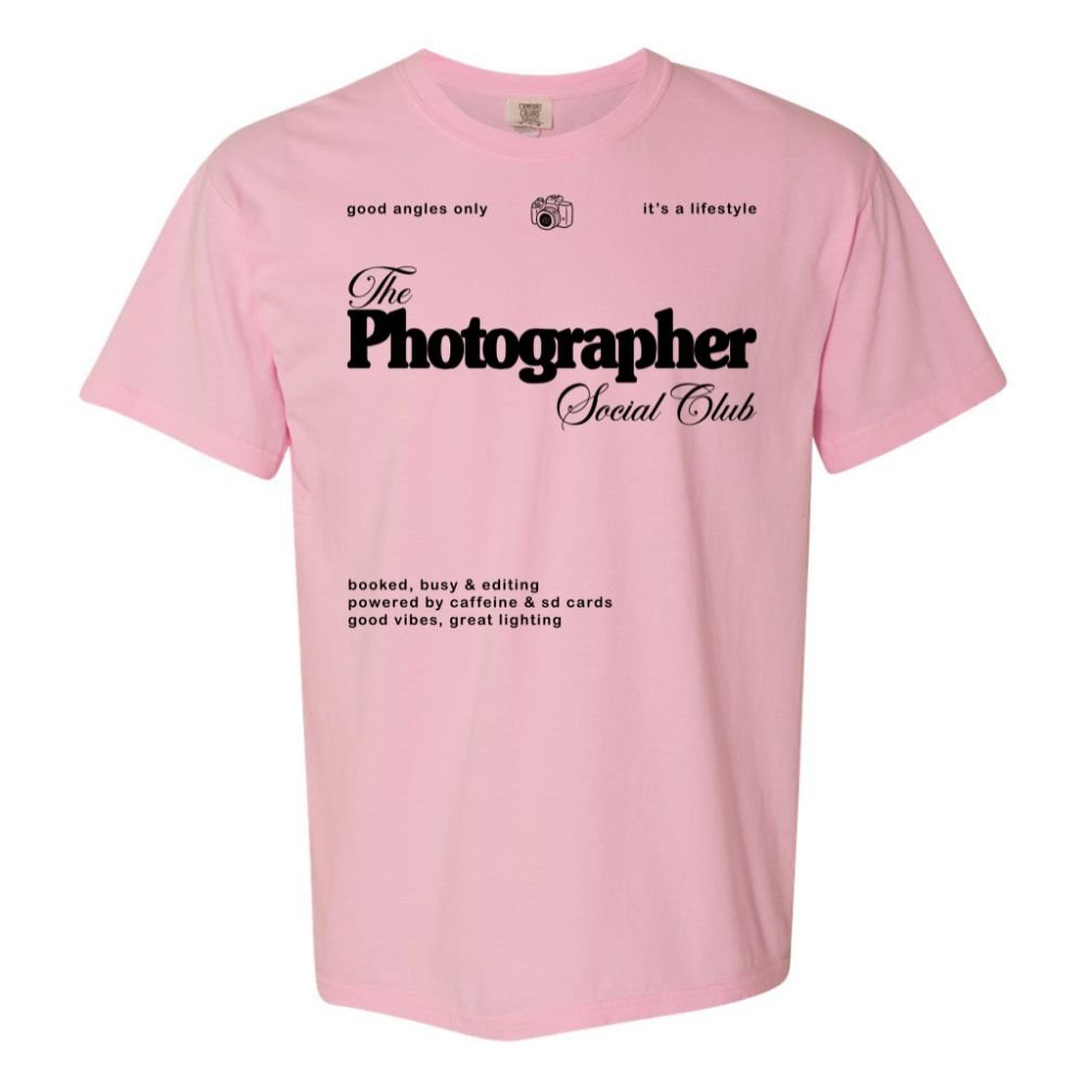 'Photographer Social Club' T-Shirt