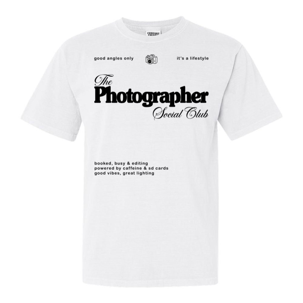 'Photographer Social Club' T-Shirt