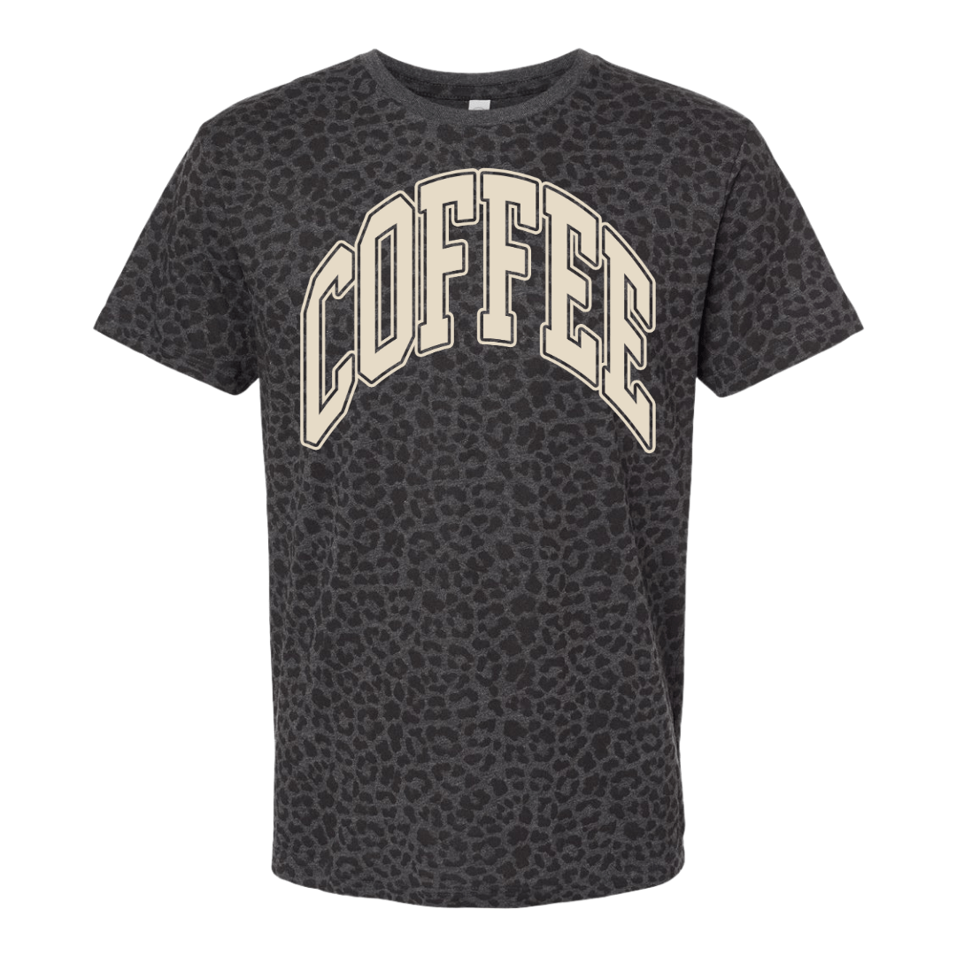 PUFF 'COFFEE' Realtree Camo/Leopard T-Shirt