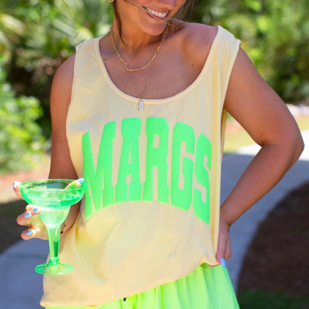 PUFF 'MARGS' Tank Top