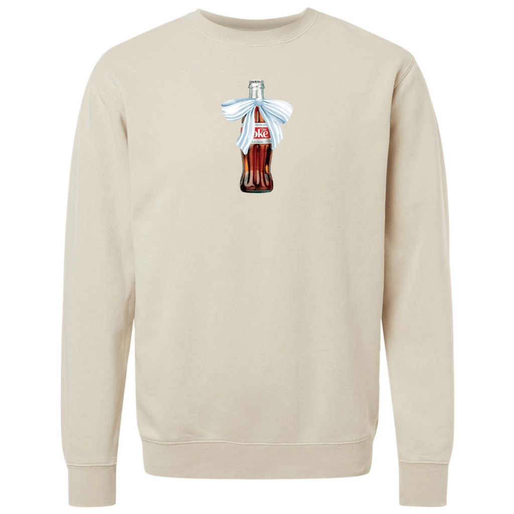 'Vintage Beverage With Bow' Cozy Crew