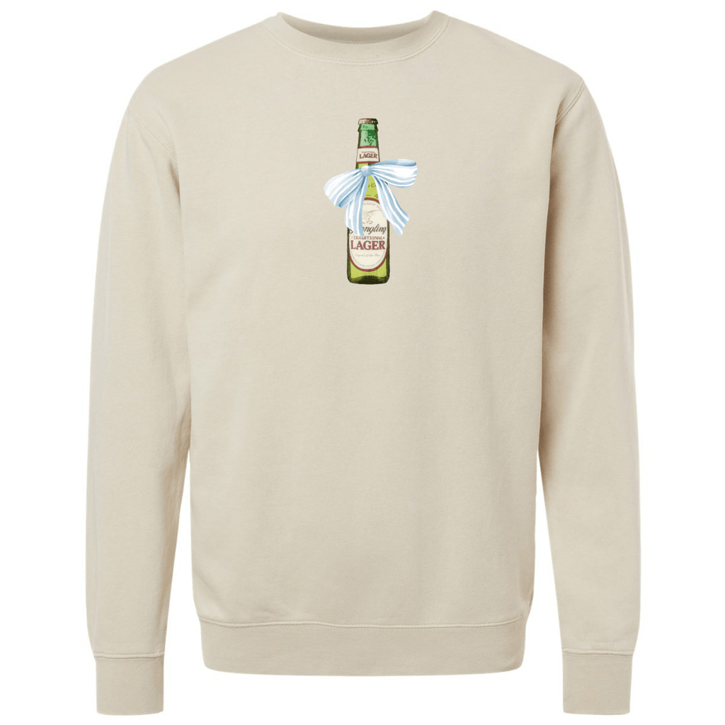 'Vintage Beverage With Bow' Cozy Crew
