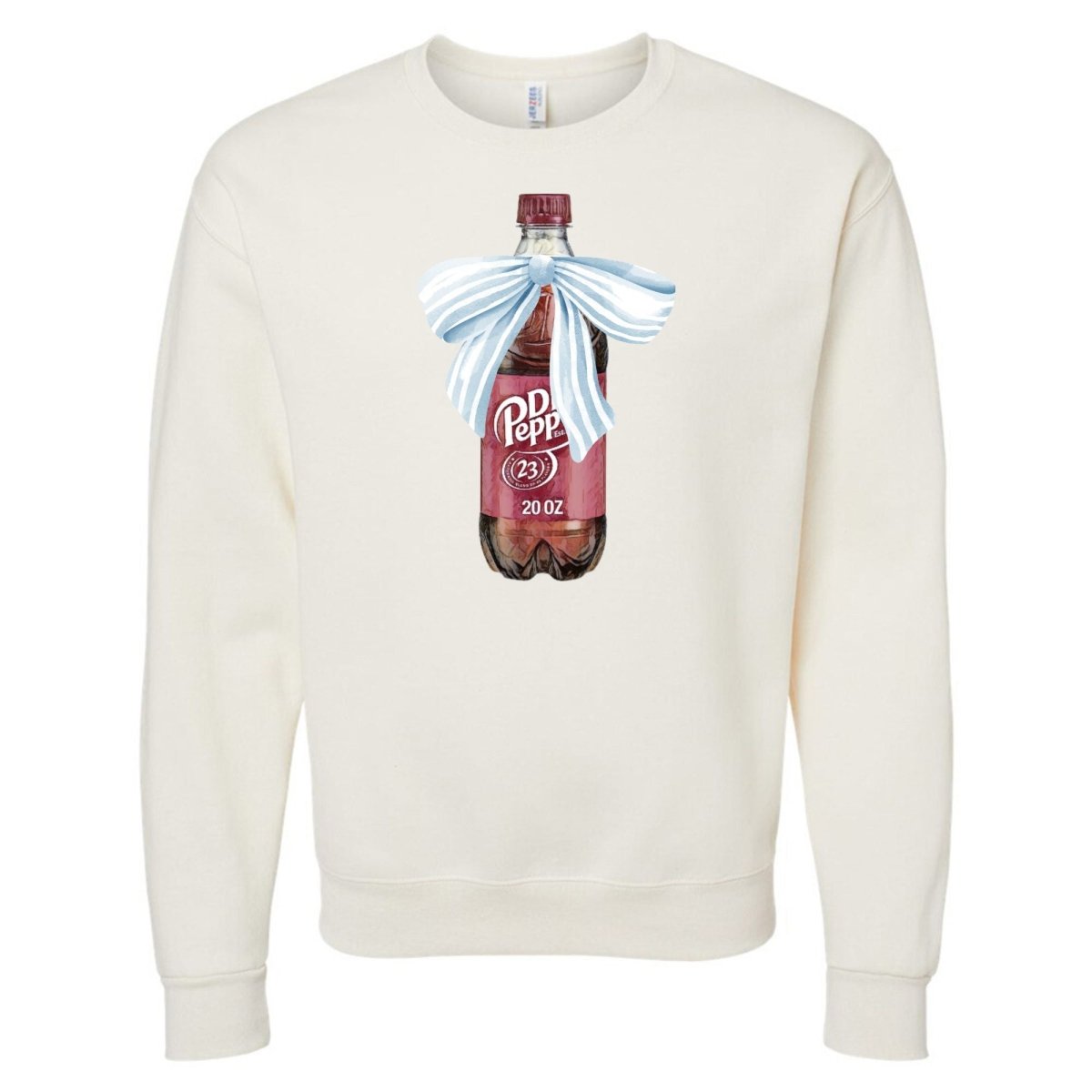 'Vintage Soda With Bow' Crewneck Sweatshirt